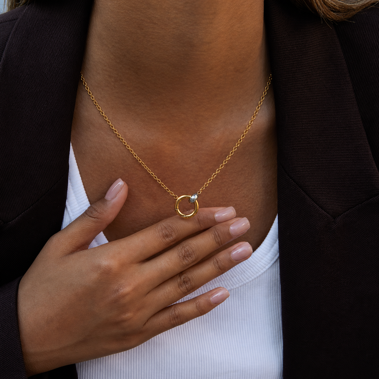 Annie Charm Base Necklace