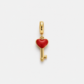 Love key charm
