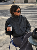 Boxy Bomber Jacket