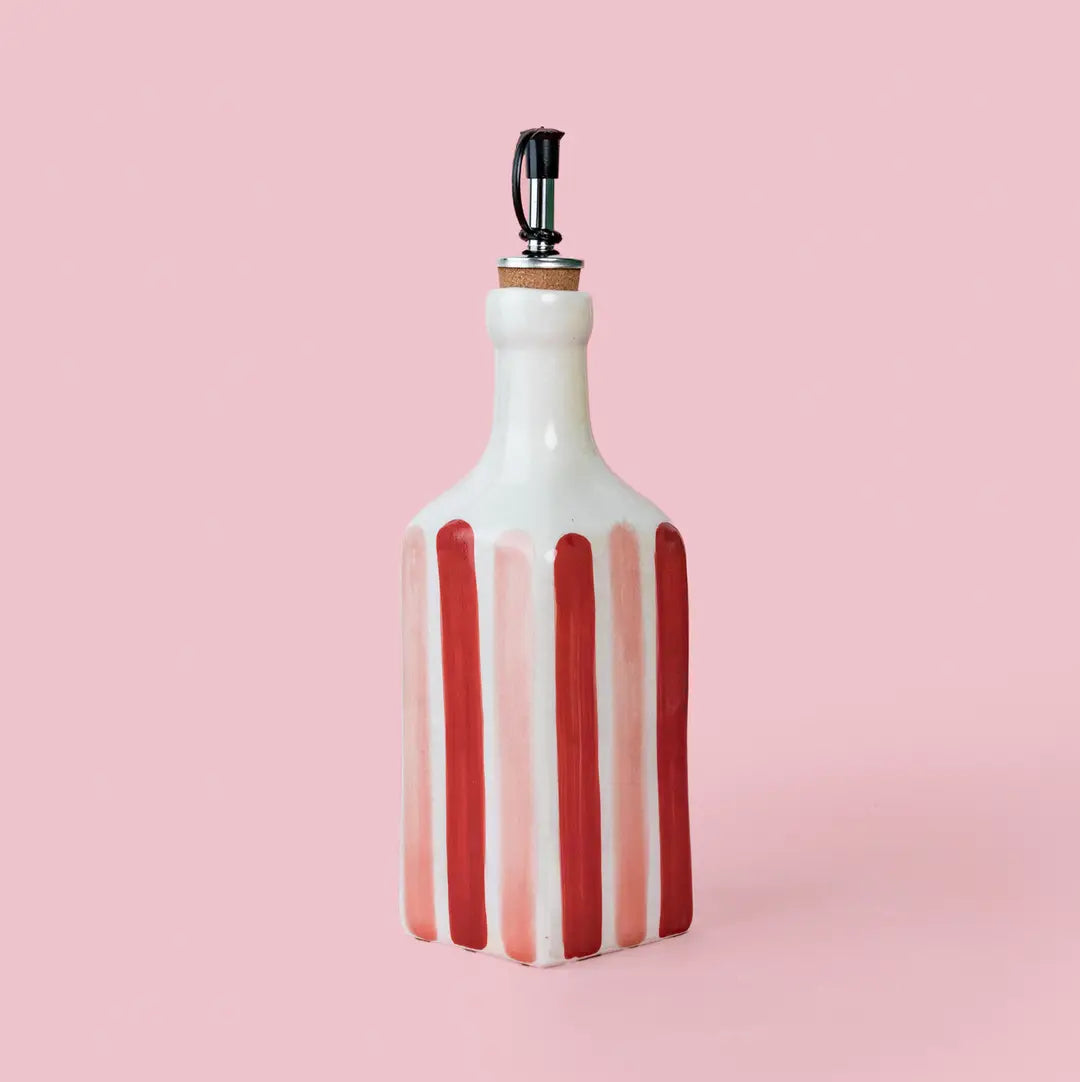 Handgjord keramisk oljedispenser