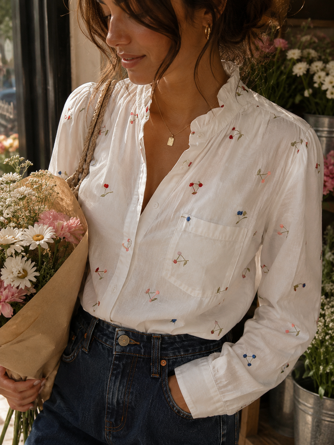 Flower fields shirt