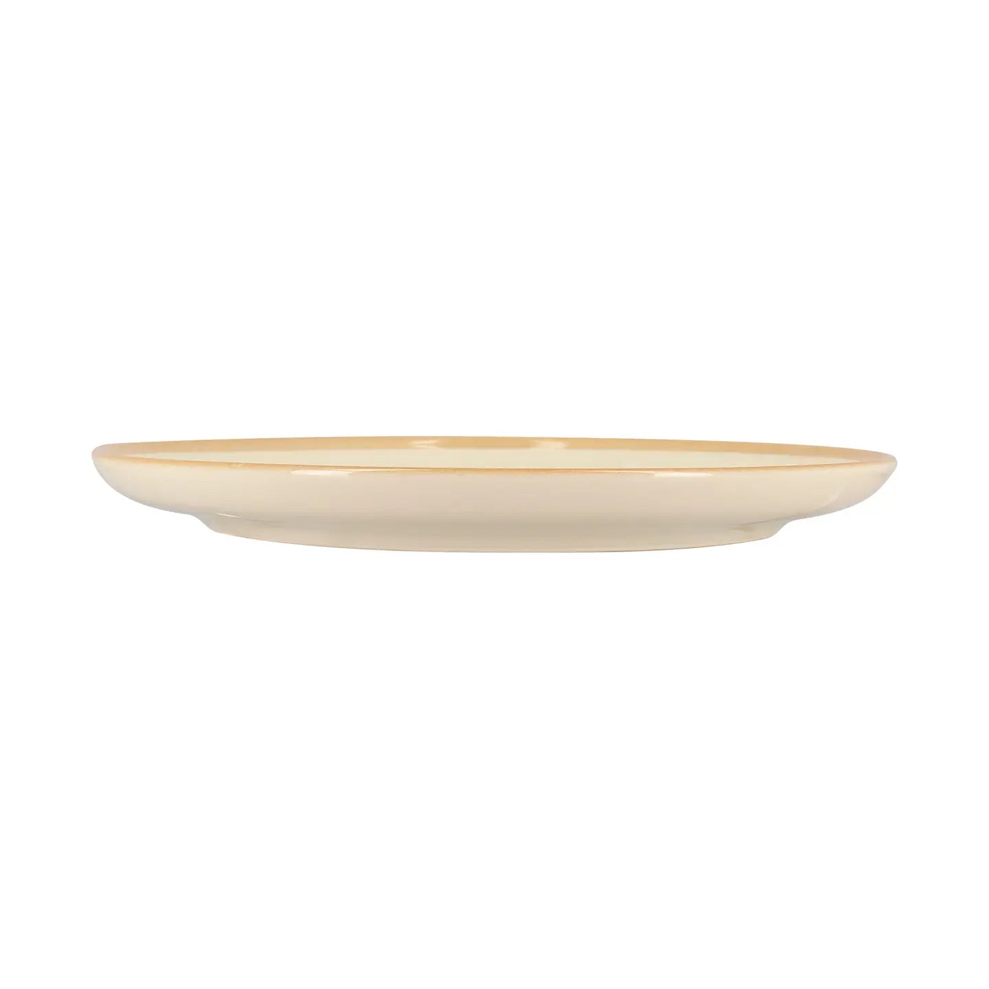 Platt tallrik i stengods 26 cm MARGUERITE