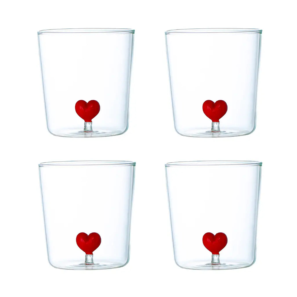 Amour Vattenglas - Set om 4