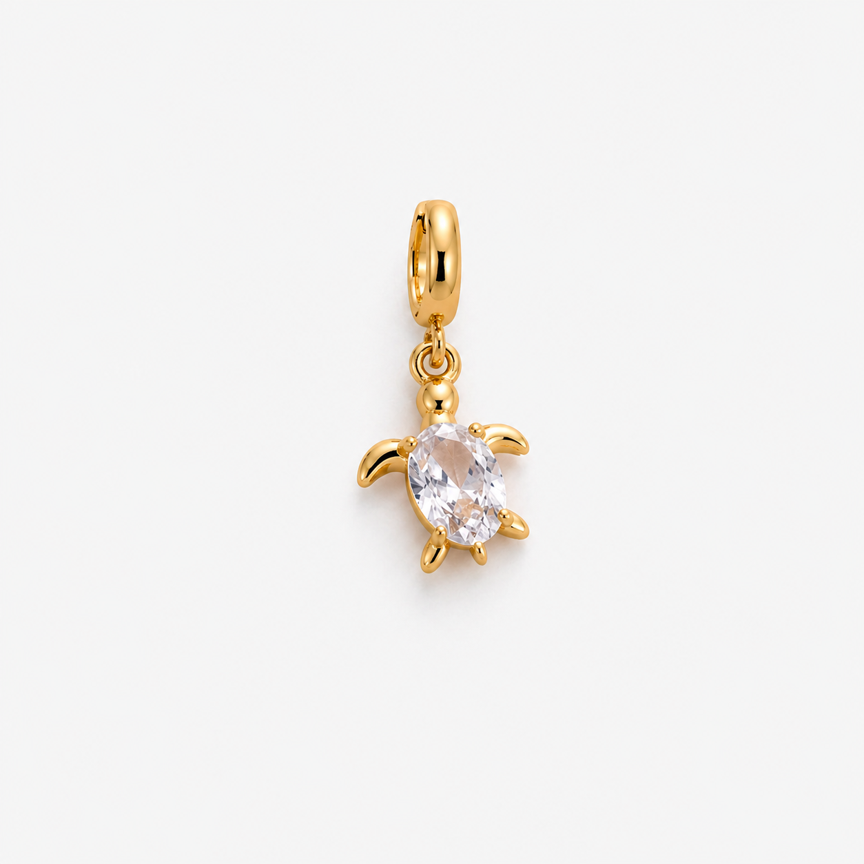 Fish Diamond Charm