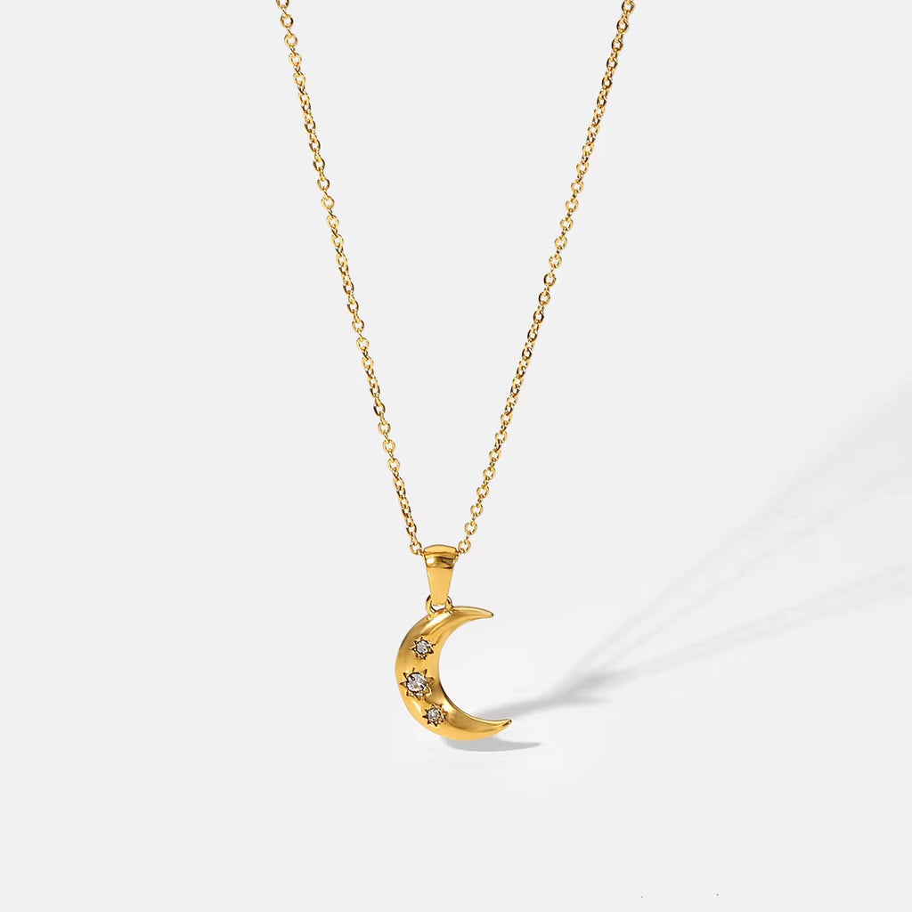 Moon Charm Necklace