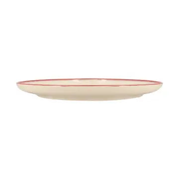 Platt tallrik 26 cm i stengods CERISE