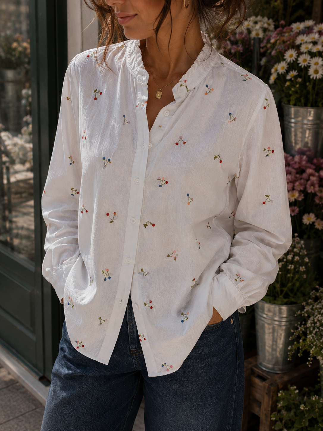 Flower fields shirt