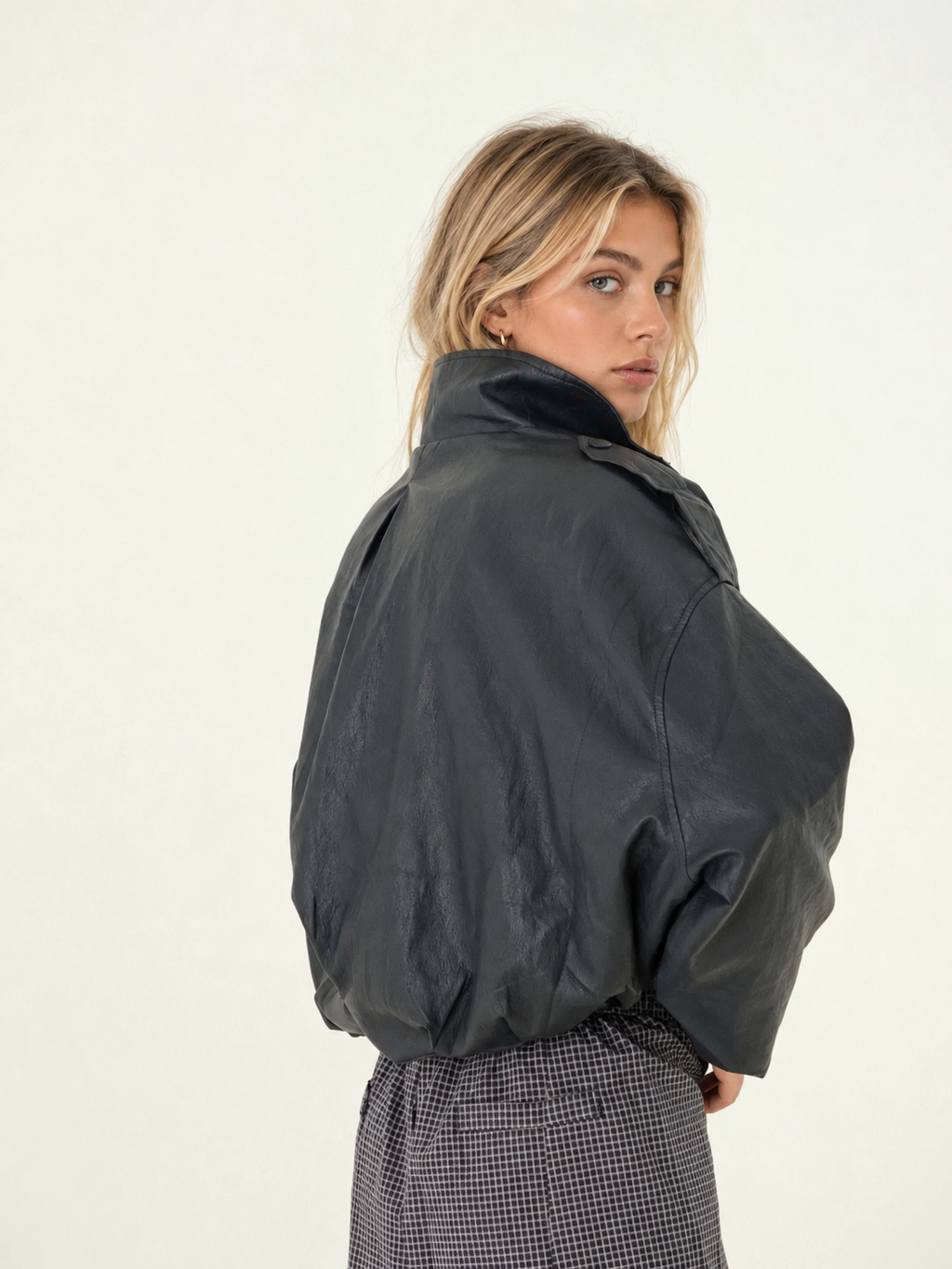 Boxy Bomber Jacket