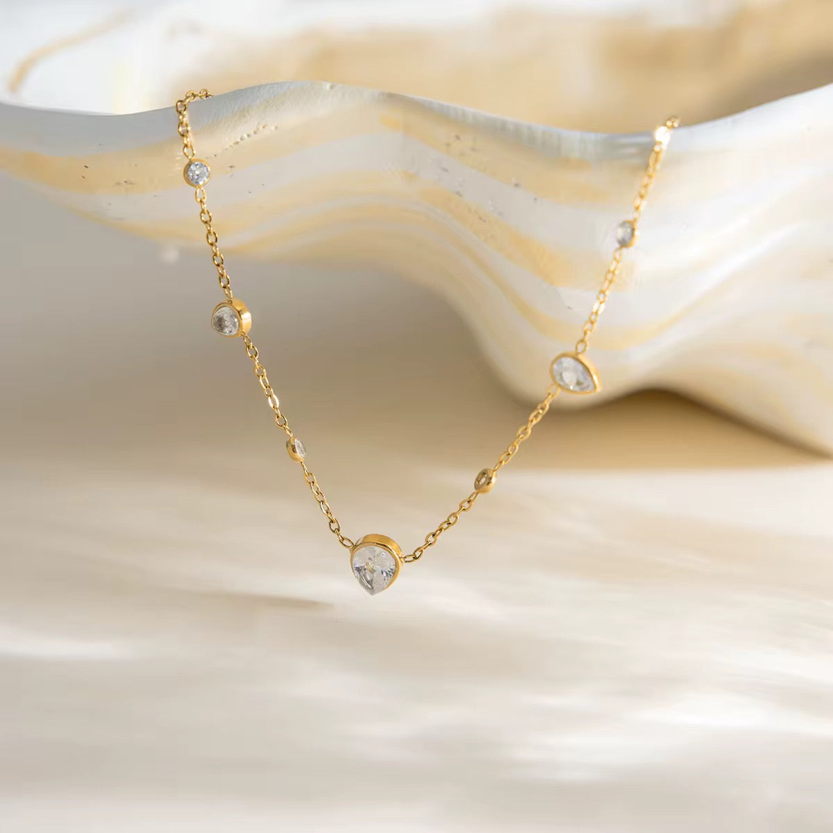 Moon Pendant Necklace