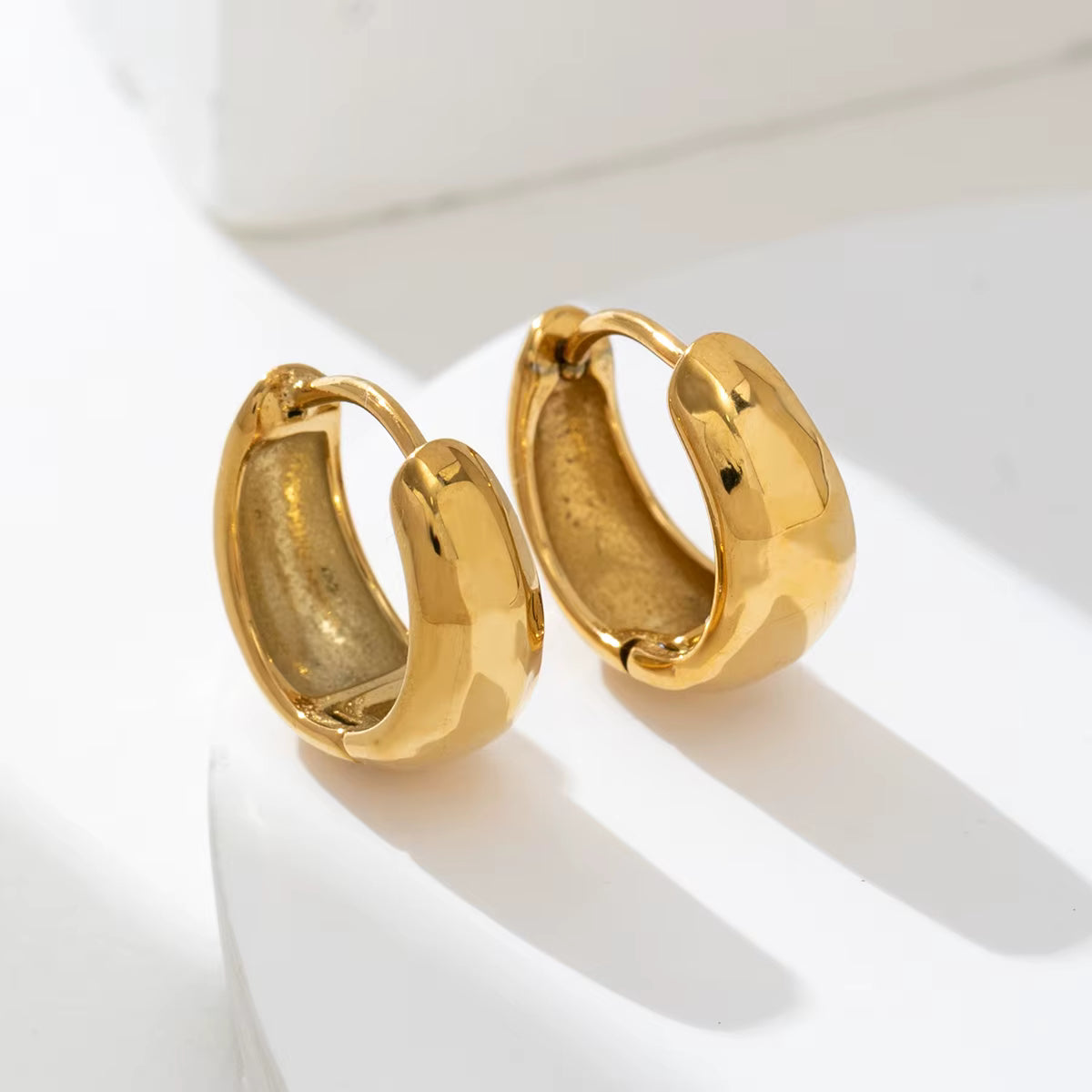 Classic Gold Hoop Earrings