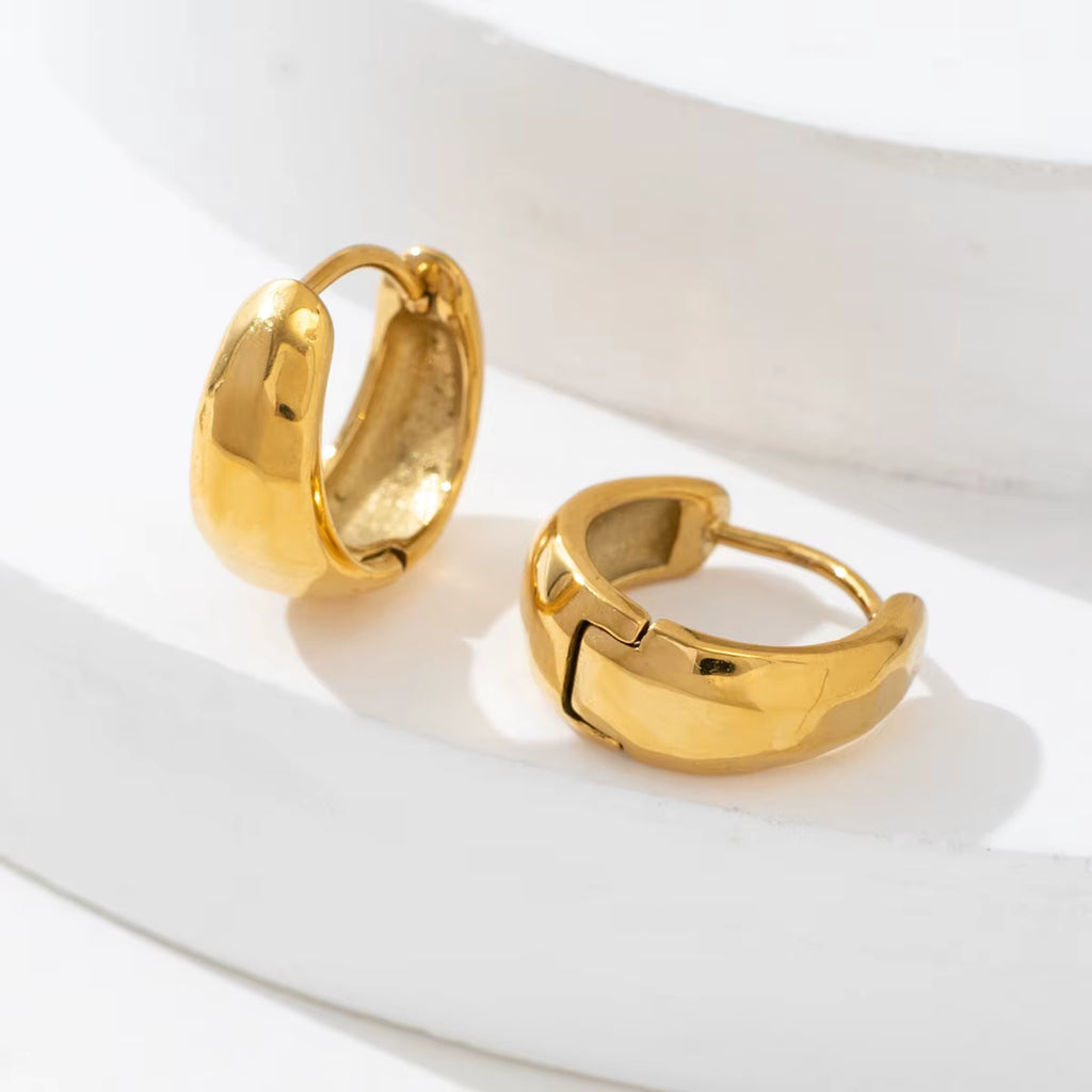 Classic Gold Hoop Earrings