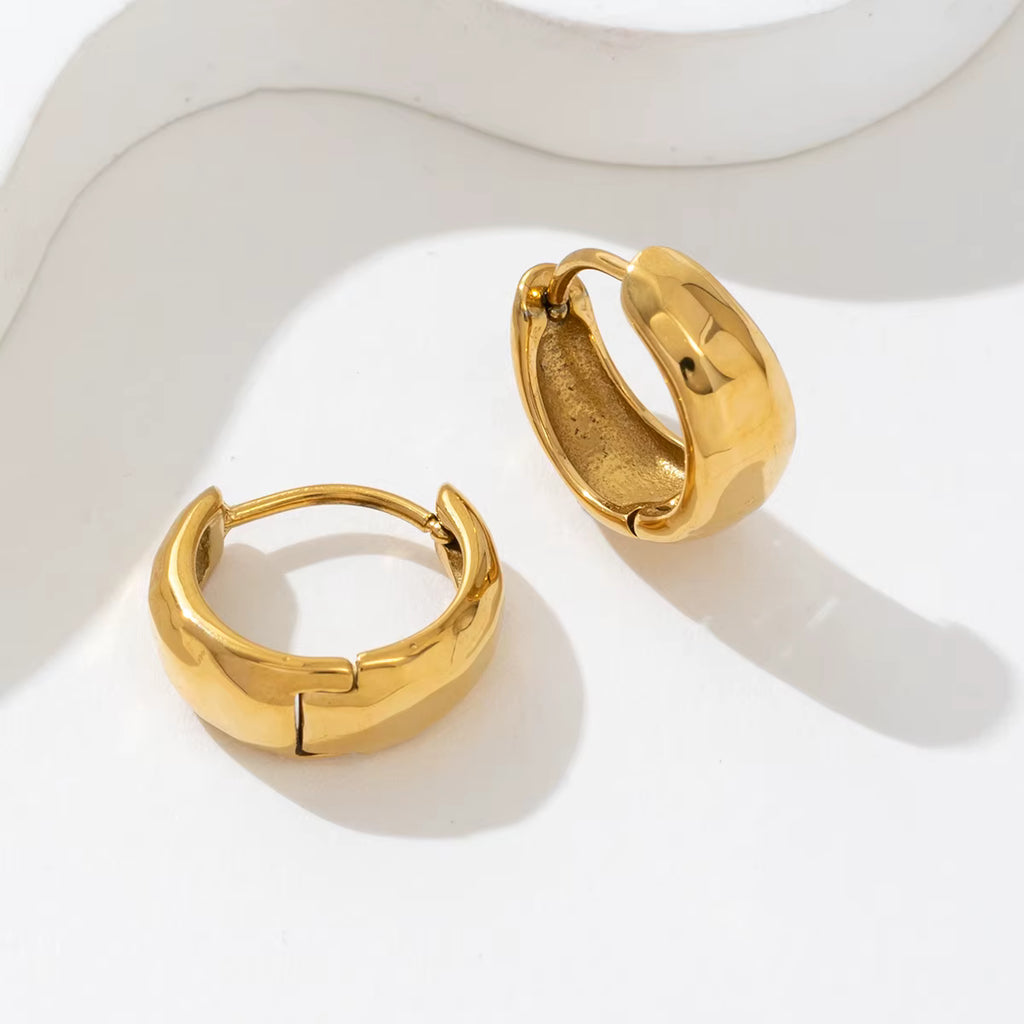 Classic Gold Hoop Earrings