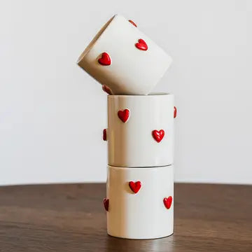 Keramisk kärleksmugg.